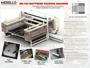 Mattress packing machine ME103