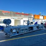 entrega de termoformadora taándem para la industria cárnica