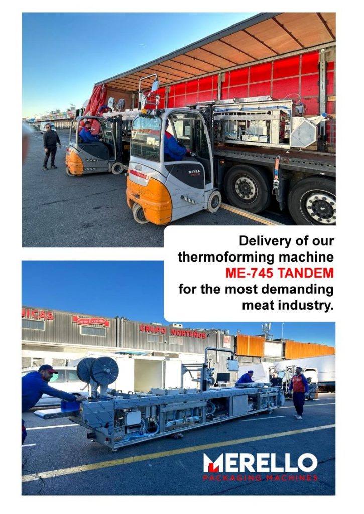 Dual format thermoforming machine
